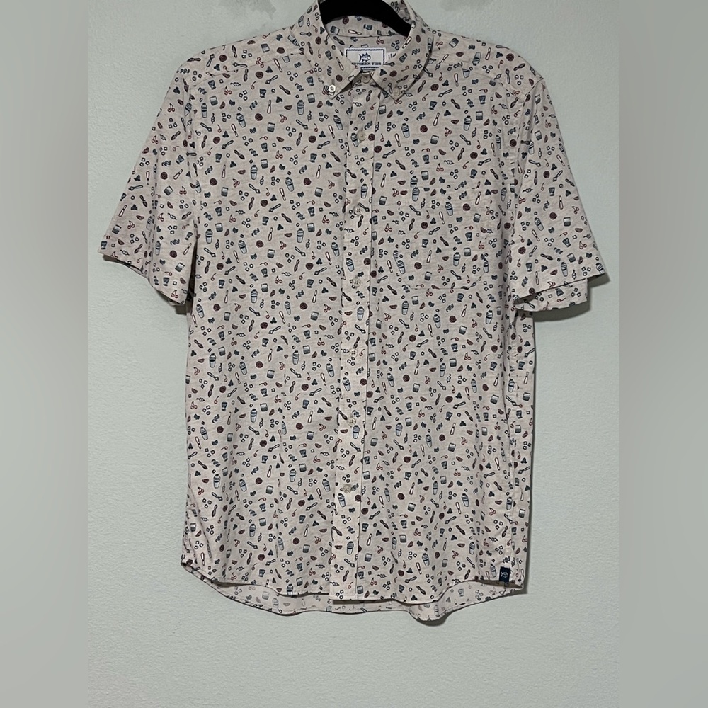 SOUTHERN TIDE Intercoastal Performance Button Down - S